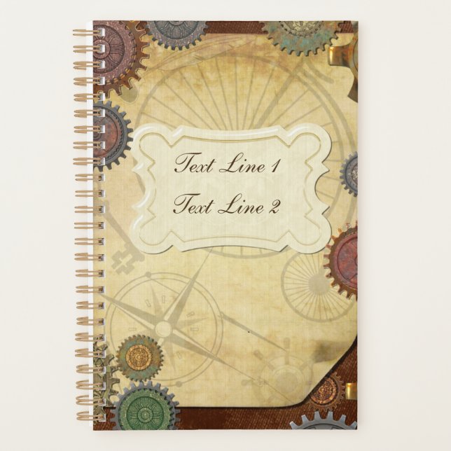 Agenda Steam Elegance Steampunk (Anverso)
