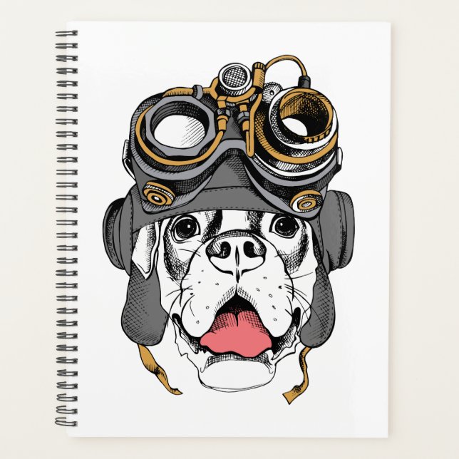 Agenda Steampunk Boxer (Anverso)