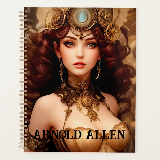 AGENDA STEAMY STEAMPUNK (Anverso)