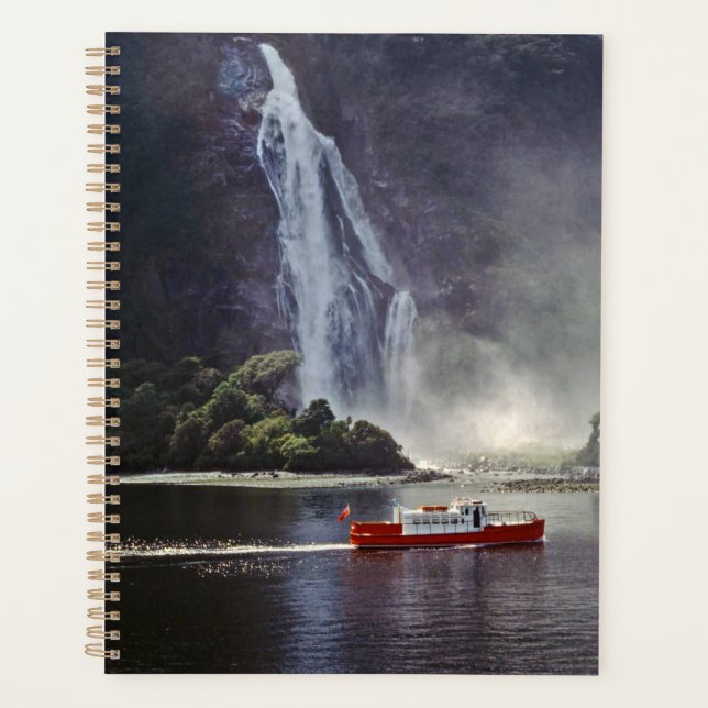 Agenda Stirling cae en sonido Milford - Nueva Zelanda (Anverso)