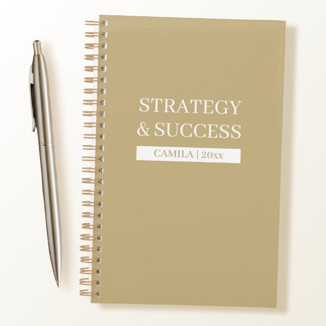 Agenda Strategy & Success Golden Edition | Ejecutivo 2026 (Subido por el creador)