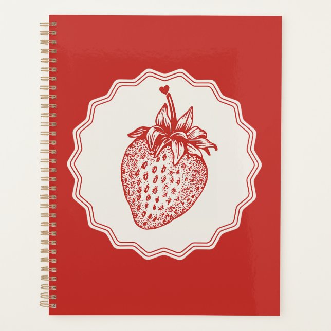 Agenda Strawberry (Anverso)