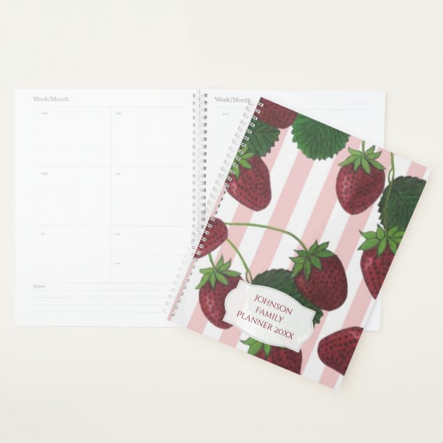 Agenda Strawberry Vine Planner (Demostración)