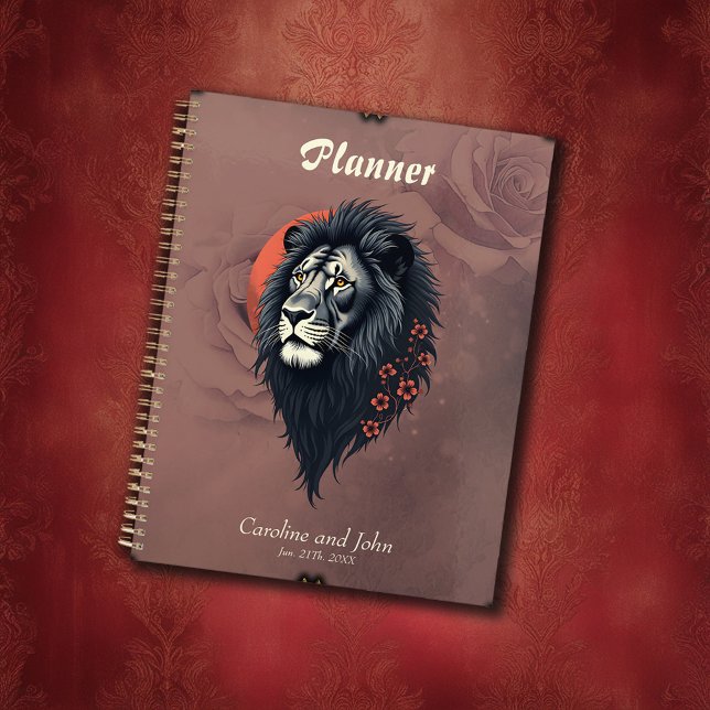 Agenda Strength and delicacy united, a black lion  (Subido por el creador)