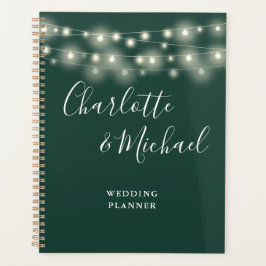 Agenda String Lights Signature Script Emerald Boda