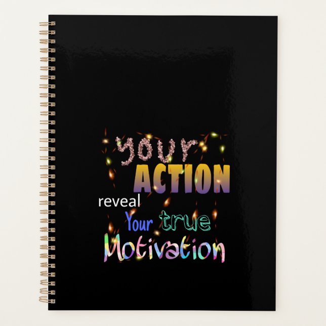 Agenda su acción revela su motivación (Anverso)