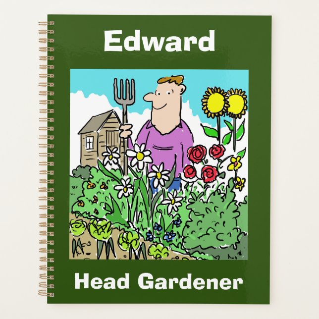 Agenda Su Elección de Nombre. Head Gardener (Anverso)