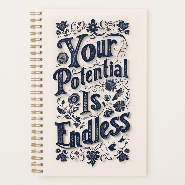 Agenda Su Potencial Es Un Fondo Beige Interminable (Anverso)