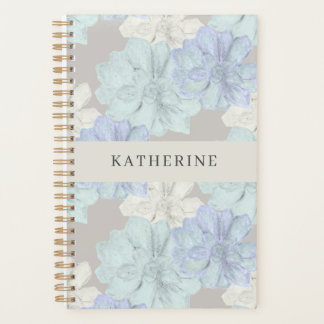Agenda Succulents Art Pattern Planner