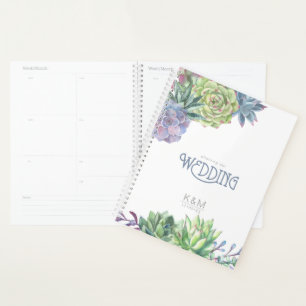Agenda Suculents and Sparkle Boda Blue ID515
