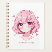 Sudadera de chica de anime Kawaii para San Valentí