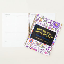 Agenda Sueña en grande, escribe más grande – Inspirador