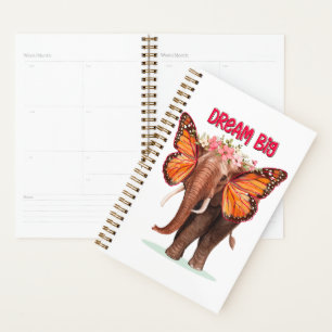 Agenda Sueño Grande Como Un Elefante Inspirador