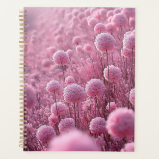 Agenda Sueños de Campo de Flores Rosadas Pastel Caprichos