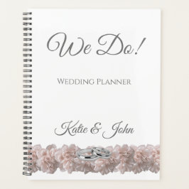 Agenda Sueños de peonía rosada Pastel - Boda-planificador