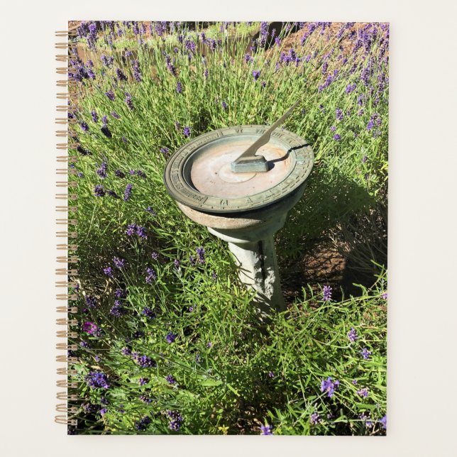 Agenda Sundial en Lavender (Anverso)