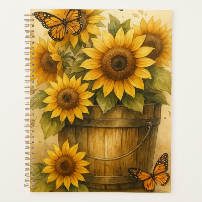 Agenda Sunflower Journal (Anverso)