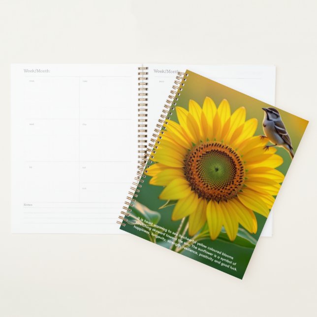 Agenda Sunflower Symbolism Calendar (Demostración)