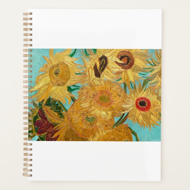 Agenda Sunflowers de Vincent van Gogh (Anverso)