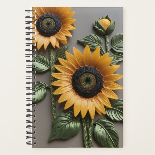 Agenda Sunflowers Planner (Anverso)