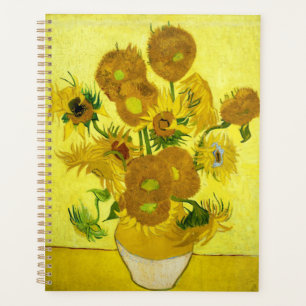 Agenda Sunflowers Vincent van Gogh  