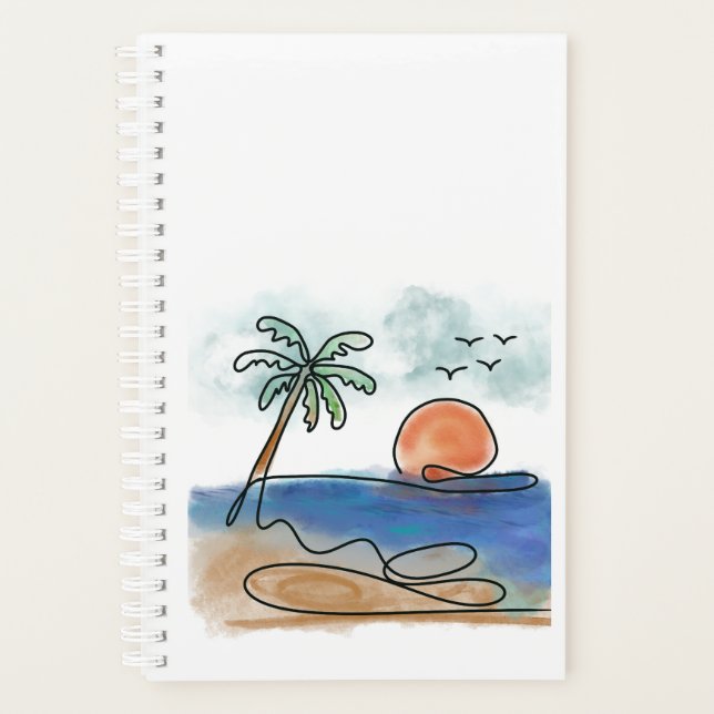 Agenda Sunset notebook (Anverso)