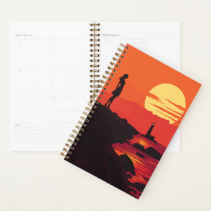 Agenda 🌅 Sunset Reflection Planner 🧘 ‍ ♀️ 📔