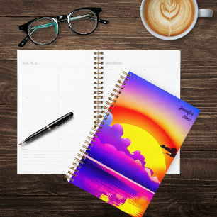 Agenda Sunset sobre el agua
