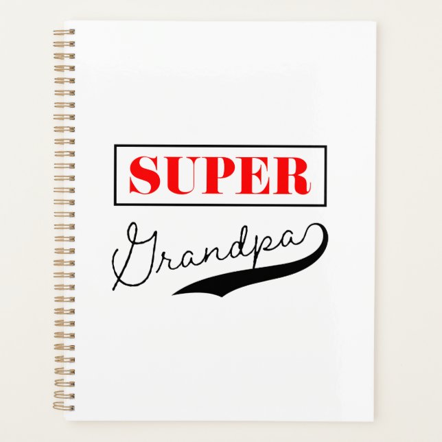Agenda Super Abuelo (Anverso)