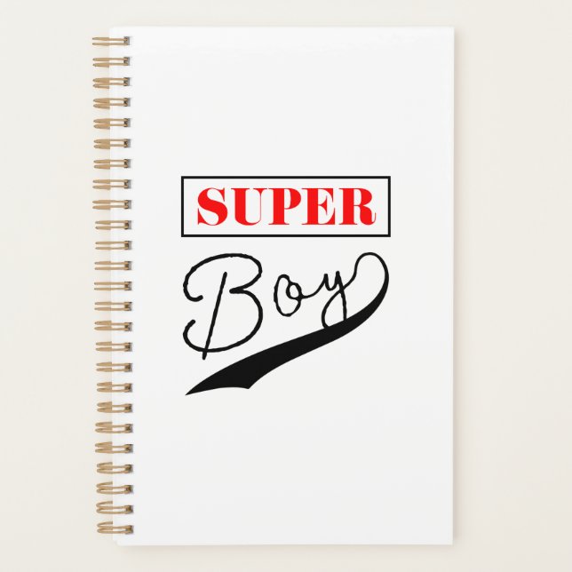 Agenda Super Boy (Anverso)