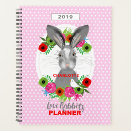 Agenda Super Cute Conejo Conejo Conejo Conejo Personaliza