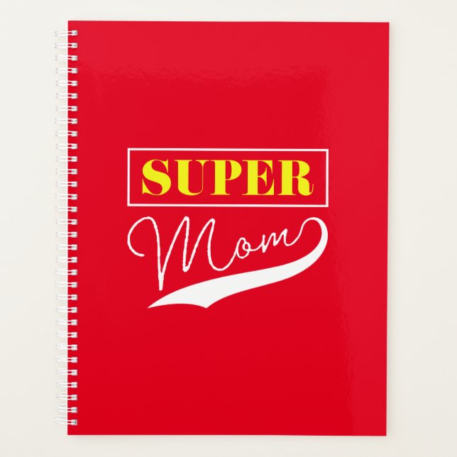 Agenda Super Mom Planner (Anverso)