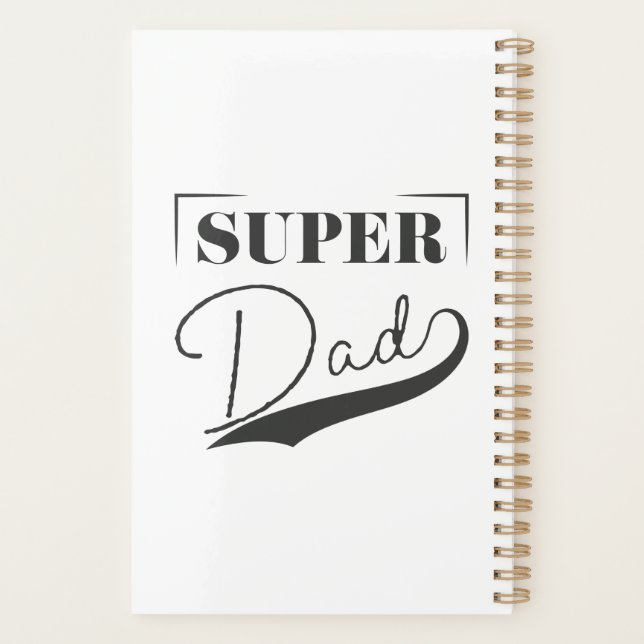Agenda Super Papá (Reverso)