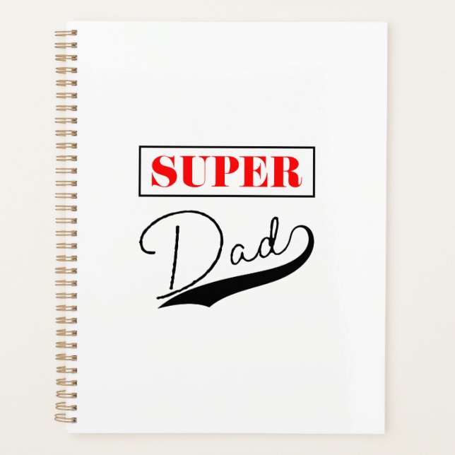 Agenda Super Papá (Anverso)