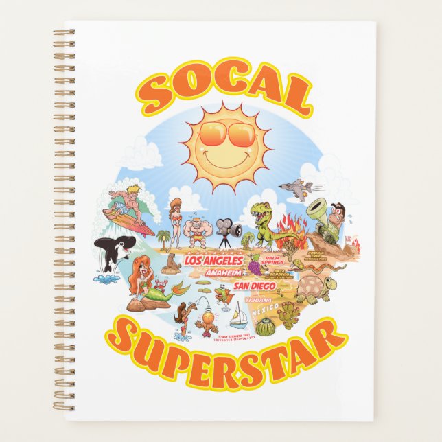 Agenda Superestrella de SoCal (Anverso)