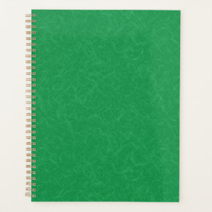 Agenda Superficie verde texturizada con patrón de remolin