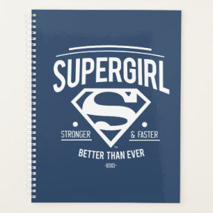 Agenda Supergirl mejor que nunca retro gráfico