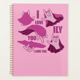 Agenda Superhéroe ILY - Diseño ASL