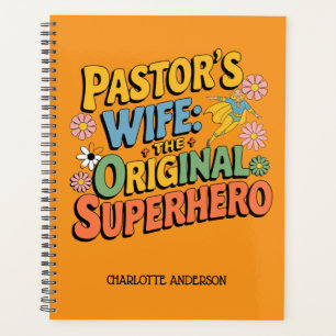 Agenda Superheroína del día de aprecio de la esposa del p