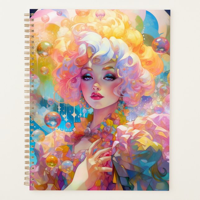 Agenda Surreal Lady Fantasy Art (Anverso)