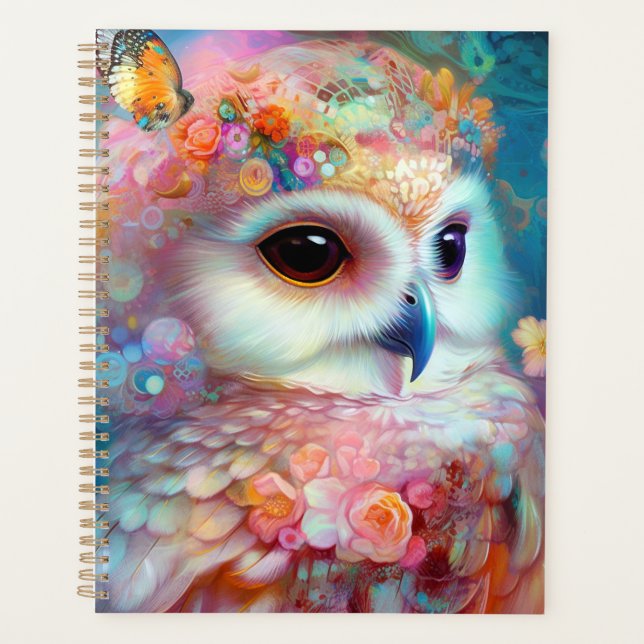 Agenda Surreal Owl Fantasy Art (Anverso)