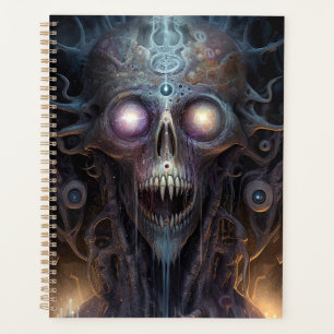 Agenda Surreal Skull Arte de horror gótico