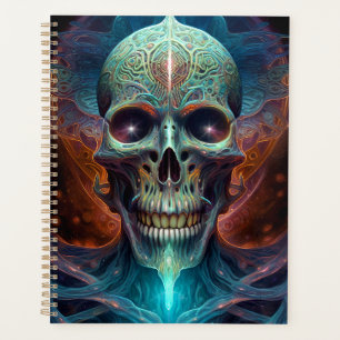 Agenda Surreal Skull Arte de horror gótico