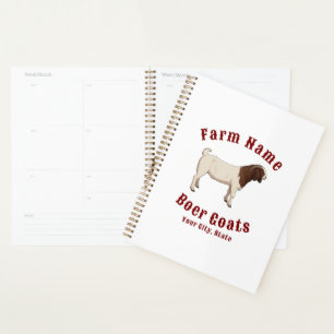 Agenda Sus cabras boer de granja