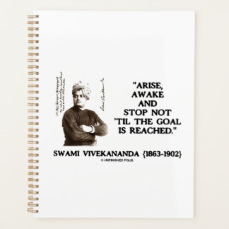 Agenda Swami Vivekananda Levántate Despierta No te Deteng