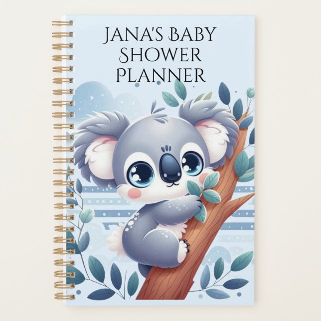 Agenda Sweet Baby Koala - Planner (Anverso)
