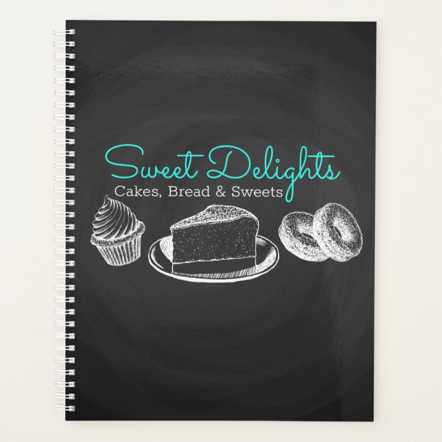 Agenda Sweet Bakery Chalkboard (Anverso)