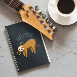 Agenda Sweet Napping Sloth "Take It Easy"<br><div class="desc">Dulce ilustracion de un lindo perezoso echando una siesta en una rama de árbol y las palabras "Tómalo fácil" en letra manuscrita.</div>