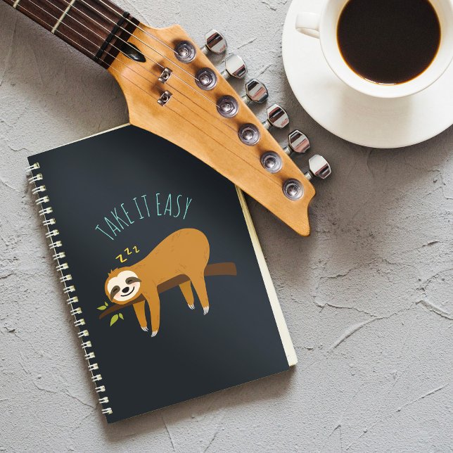 Agenda Sweet Napping Sloth "Take It Easy" (Subido por el creador)