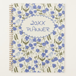 Agenda Sweet Pea Soft Blue y Cream Weekner Planner